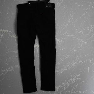 Black straight leg Levi’s. Never worn